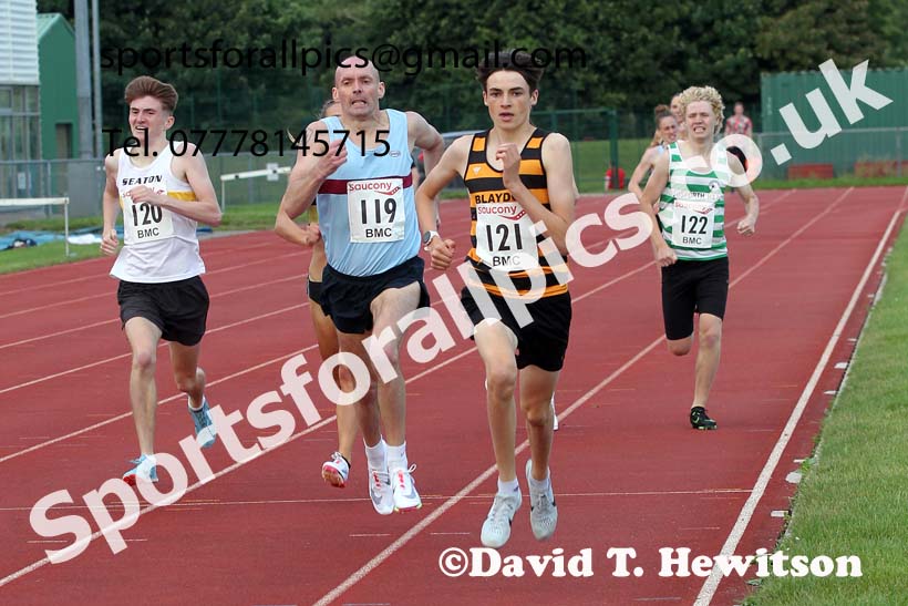 BMC 800 metes, Chester le Street, August 9th. Photo: David T. Hewitson/Sports for All Pics